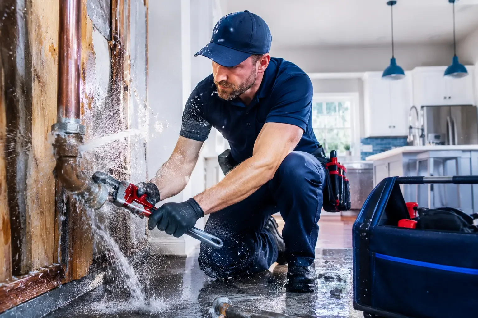 Local emergency pipe repair professionals in Wing, ND